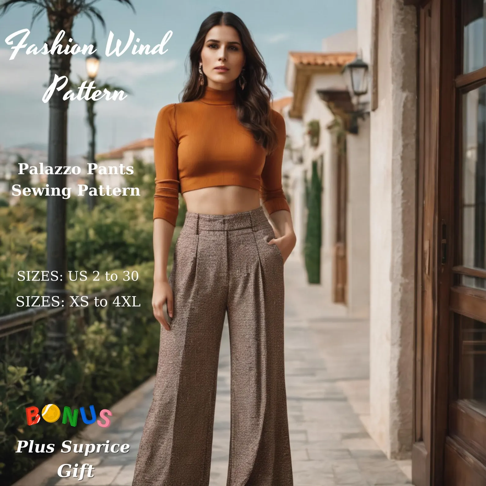 Women Plazzo 2